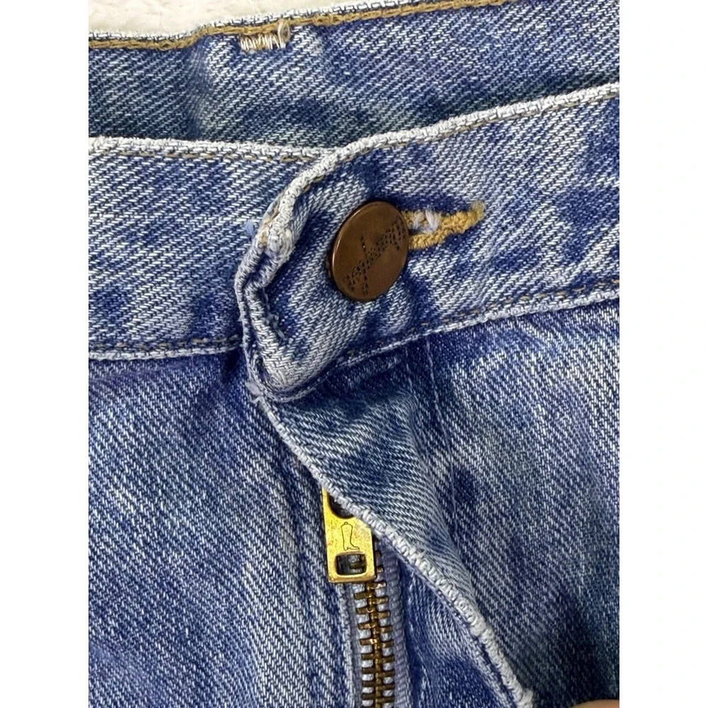 Wrangler 936ATW Jeans Mens 32x36**‎ Cowboy Cut Light Wash Slim Fit Denim USA VTG